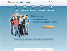Tablet Screenshot of panelopinea.pl